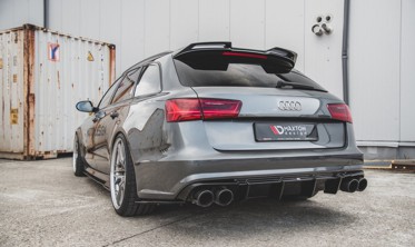 Диффузор заднего бампера Audi S6 / A6 S-LINE / A6 C7 FL фото