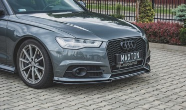 Накладка переднього бампера Audi S6 / A6 S-line C7 FL фото