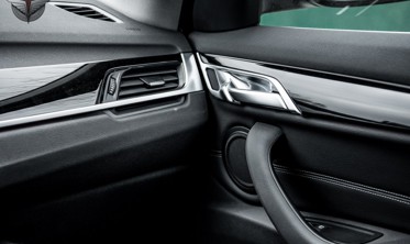 внутрішні накладки на ручки дверей BMW X1 F48 фото