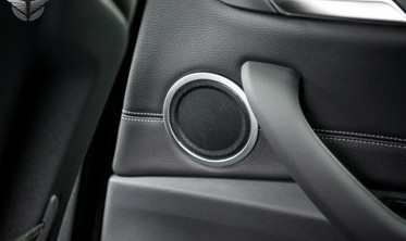 накладки на колонки в дверях BMW X1 F48 (4 шт.) фото