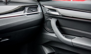накладки на колонки в дверях BMW X1 F48 (4 шт.) фото
