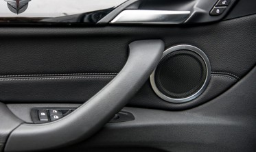 накладки на колонки у дверях BMW X1 F48 (4 шт.) фото