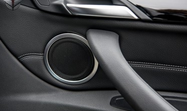 накладки на колонки в дверях BMW X1 F48 (4 шт.) фото