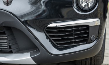 хром накладки противотуманок передних BMW X1 фото