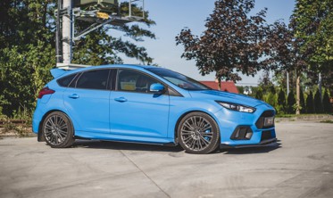 Диффузоры под пороги Racing с накладками Ford Focus RS MK3 рест. фото