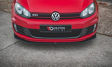Спойлер переднего бампера Racing Volkswagen Golf GTI MK6 фото