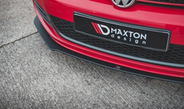 Спойлер переднего бампера Racing Volkswagen Golf GTI MK6 фото