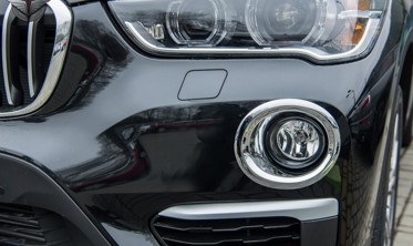хром накладки навколо протитуманок передніх BMW X1 F48 фото