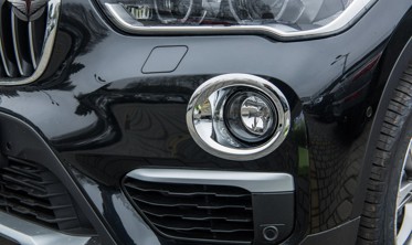 хром накладки навколо протитуманок передніх BMW X1 F48 фото
