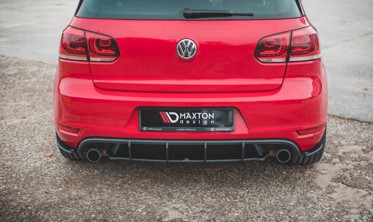 Боковые накладки заднего бампера Racing Volkswagen Golf GTI MK6 фото