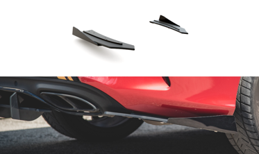 Боковые накладки заднего БАМПЕРА RACING Mercedes AMG C43 COUPE C205 фото
