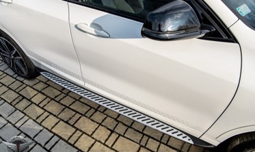 пороги (подножки боковые) BMW X2 фото