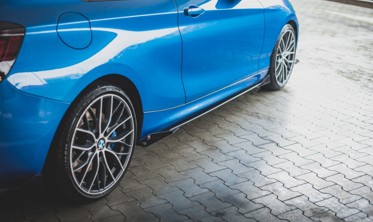 Дифузори бічних порогів з накладками Racing BMW 1 F21 M135I/M140I/M-pack фото