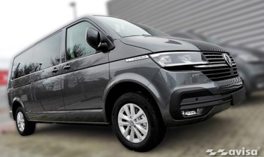 Накладка на борт заднього бампера Volkswagen Transporter T6 фото