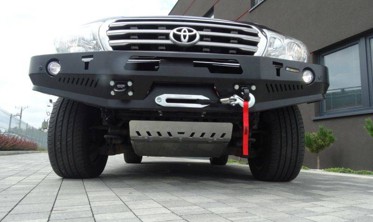 Силовой передний бампер Toyota Land Cruiser J200 фото
