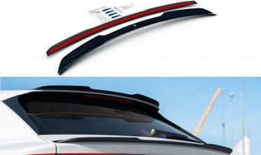 Спойлер-кап Audi Q8 / RSQ8 / SQ8 / Q8 S-Line Mk1 нижній, глянець фото