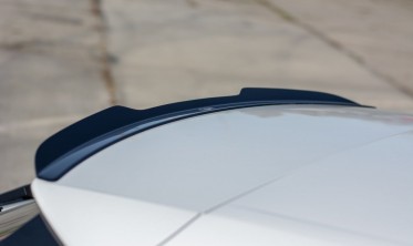 Накладка на спойлер Audi Q8 / SQ8 / Q8 S-Line Mk1 верхний, глянец фото