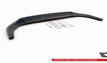 Диффузор тюнинговый под передний бампер VW Golf 8 GTI / R-Line вер.4 фото