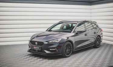 Тюнинговая накладка под передний бампер Seat Leon FR MK4 вер.1 фото