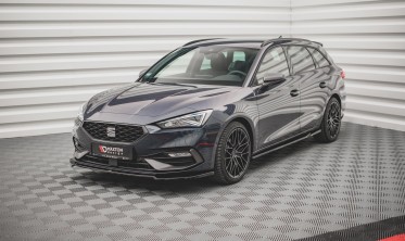 Тюнинговая накладка переднего бампера Seat Leon FR MK4 вер. 4 фото