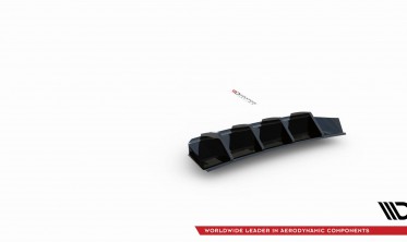 Тюнинговый диффузор заднего бампера Seat Leon FR ST MK4 фото