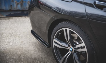 Дифузор заднього бампера BMW 7 серії G11 М-пакет фото