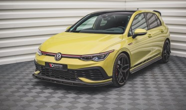 Накладка під передній бампер Volkswagen Golf 8 GTI Clubsport вер. 4 фото