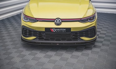 Накладка під передній бампер Volkswagen Golf 8 GTI Clubsport вер. 4 фото