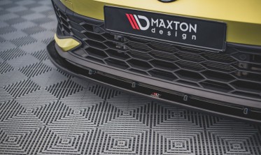 Накладка під передній бампер Volkswagen Golf 8 GTI Clubsport вер. 4 фото