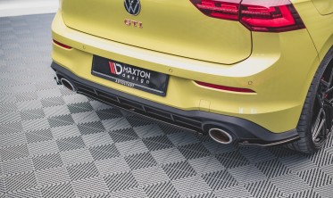 Тюнинговая накладка заднего бампера Volkswagen Golf 8 GTI Clubsport фото
