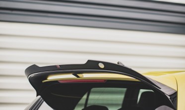 Тюнинговая накладка на спойлер Volkswagen Golf 8 R / GTI Clubsport фото