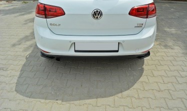 Бічні накладки заднього бампера Volkswagen Golf VII дорестайл фото
