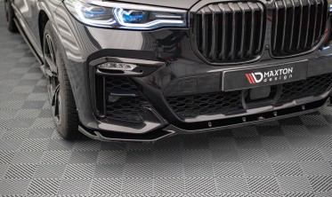 Тюнинговый диффузор под передний бампер BMW X7 M G07 вер. 3 фото