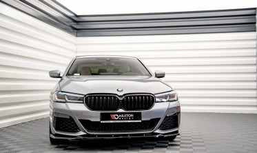 Диффузор переднего бампера BMW 5 G30 М-пакет послерестайл вер. 2 фото