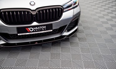 Диффузор переднего бампера BMW 5 G30 М-пакет послерестайл вер. 2 фото