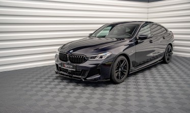 Накладка (диффузор) переднего бампера BMW 6 GT G32 рестайл M-пакет фото