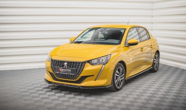Накладка (дифузор) переднього бампера Peugeot 208 MK2 вер. 1 фото
