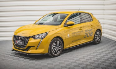 Накладки під бічні пороги Peugeot 208 MK2 фото