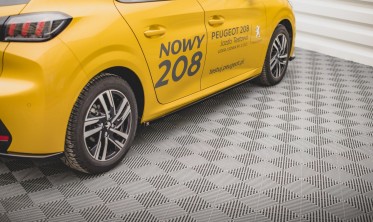 Накладки під бічні пороги Peugeot 208 MK2 фото