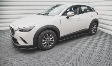 Тюнінгові накладки під бічні пороги Mazda CX-3 фото