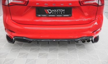 Накладки боковые под задний бампер Ford Focus MK4 ST-line универсал вер. 3 фото