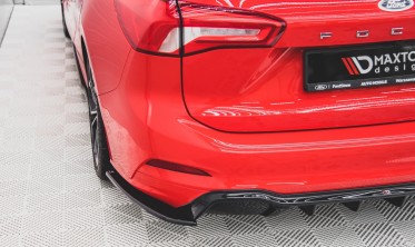 Накладки боковые под задний бампер Ford Focus MK4 ST-line универсал вер. 3 фото