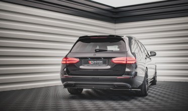 Тюниговый диффузор заднего бампера Mercedes E W213 фото