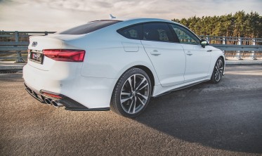 Бічні накладки заднього бампера Audi S5/A5 S-line F5 Sportback рестайл фото
