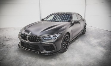 Накладка бампера переднього BMW M8 Gran Coupe F93 вер. 3 фото