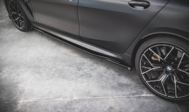 Тюнінгові накладки під бічні пороги BMW M8 Gran Coupe F93 вер. 2 фото