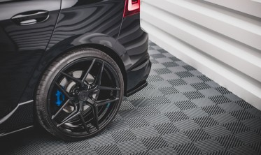 Бічні накладки заднього бампера Volkswagen Golf MK8 R версія фото