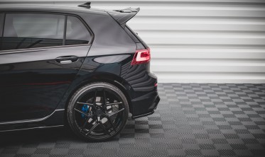 Бічні накладки заднього бампера Volkswagen Golf MK8 R версія фото