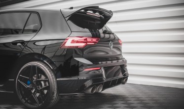 Бічні накладки заднього бампера Volkswagen Golf MK8 R версія фото