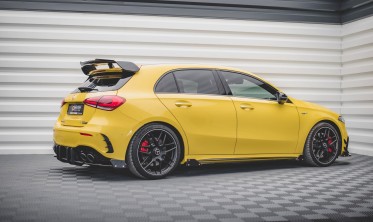 Диффузоры боковых порогов с накладками Mercedes W177 AMG A45 S вер. 2 фото